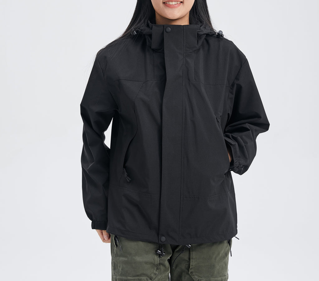 Women's 3-in-1 Outdoor Sports Jacket - Windproof, Waterproof, and Perfect for Mountaineering and Skiing
