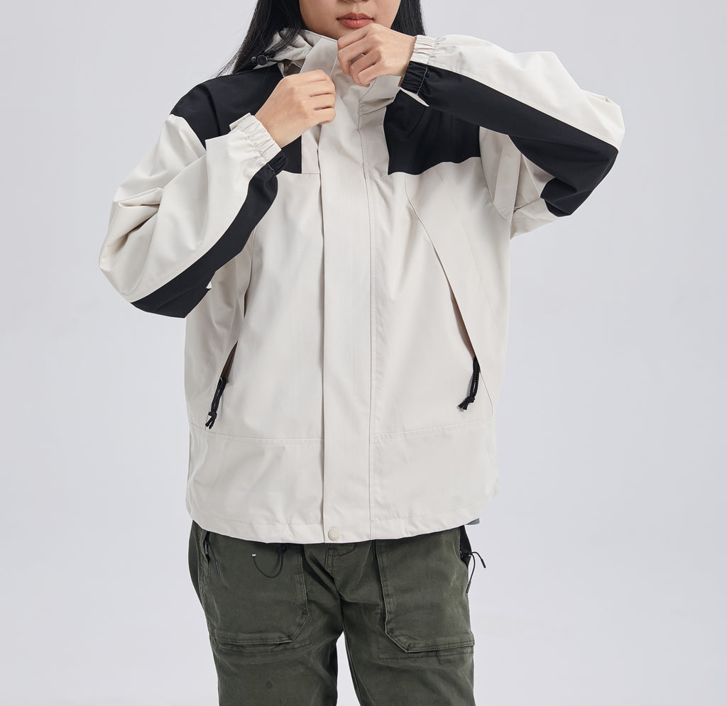 Women's 3-in-1 Outdoor Sports Jacket - Windproof, Waterproof, and Perfect for Mountaineering and Skiing