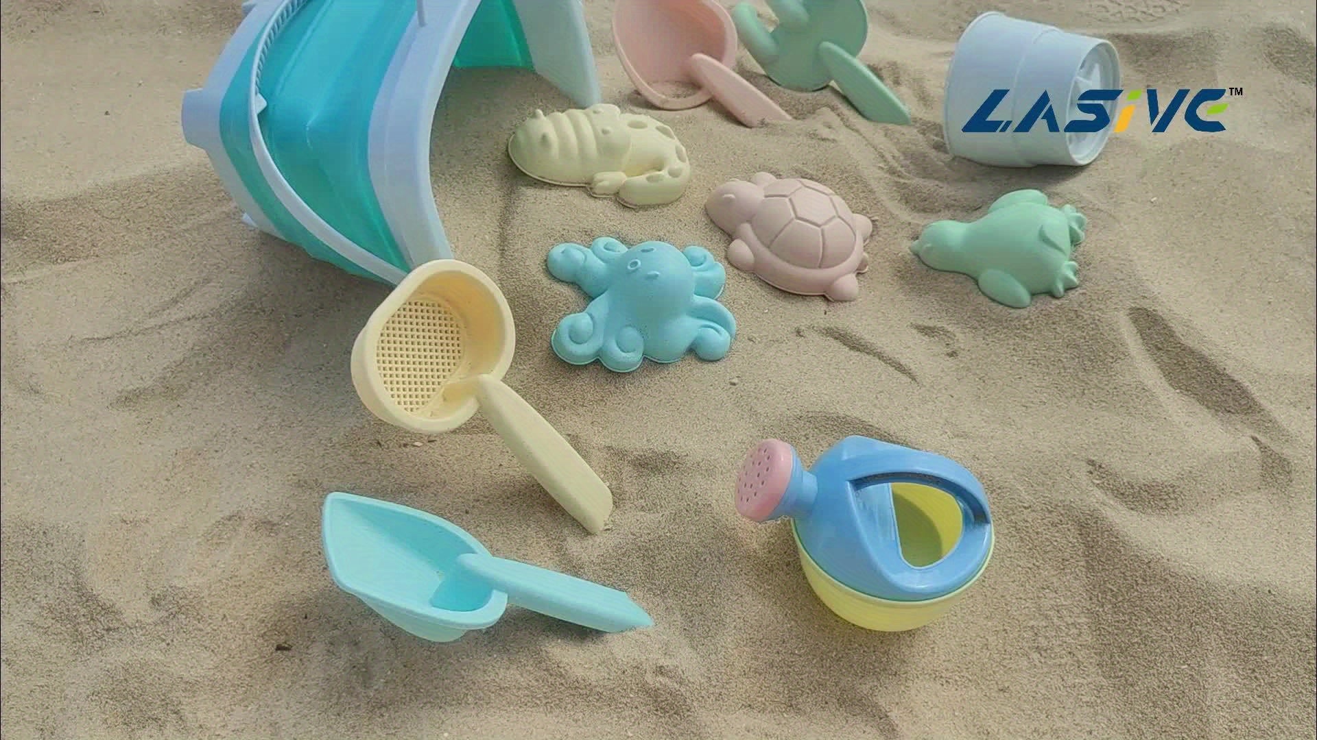 11PCS Beach Sand Toys Set - Fun Morandi Color Combination - Perfect Outdoor Toys For Kids!