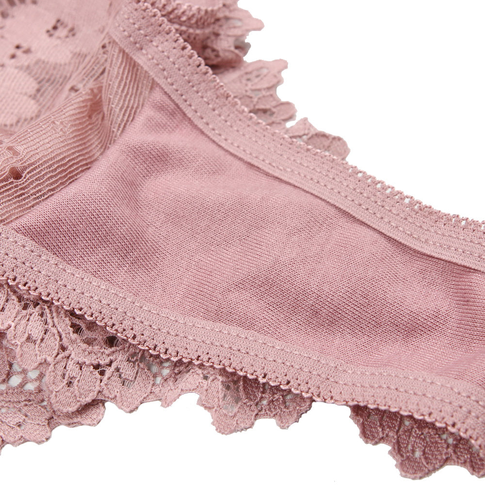 5pcs Brazilian Style Women's Low-Rise Bikini Underwear -