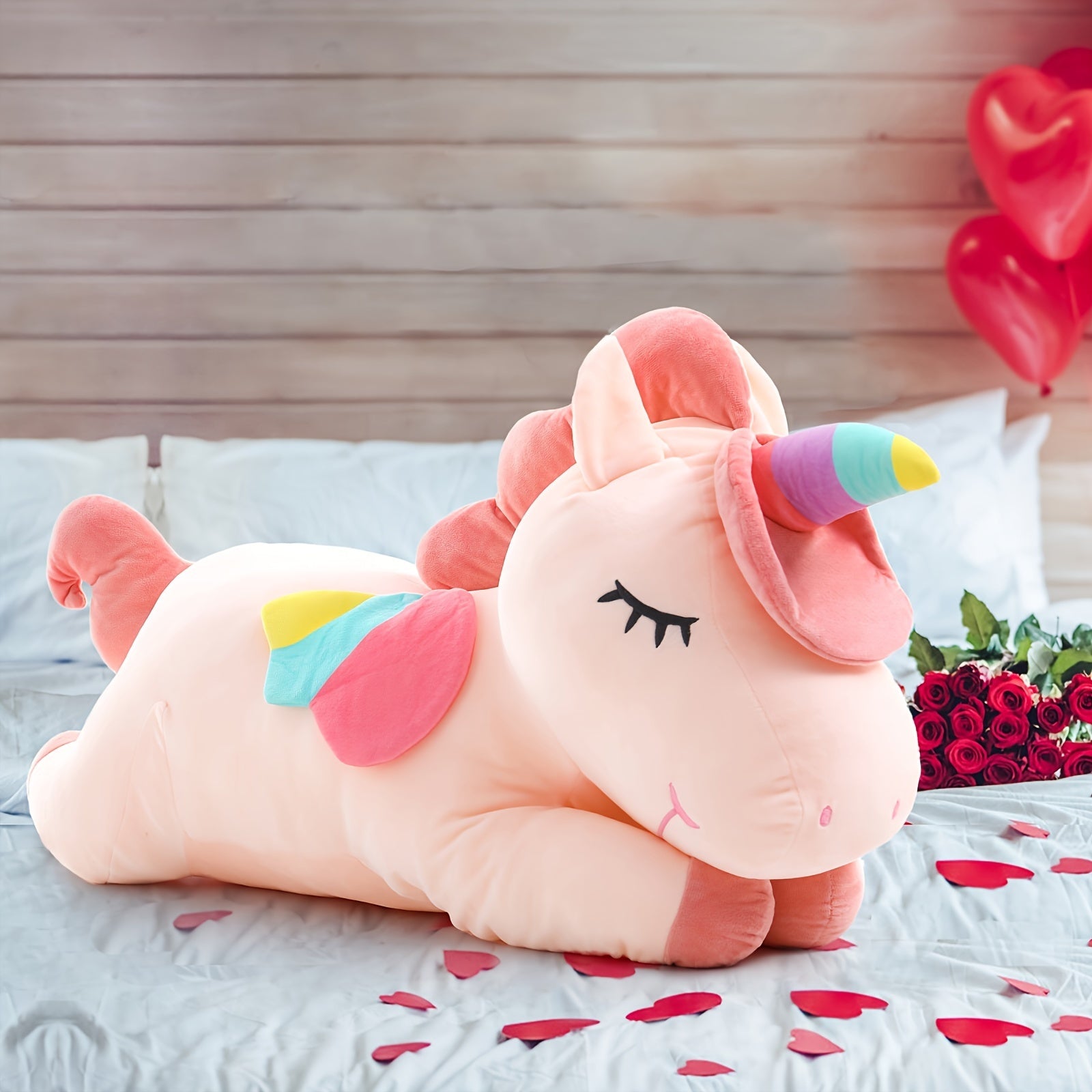 Unicorn Gifts For Girls Plush Unicorn Stuffed Animal Toy, Plush Unicorn Birthday Gift Soft Plush Toys, Girls, Kids, Decor