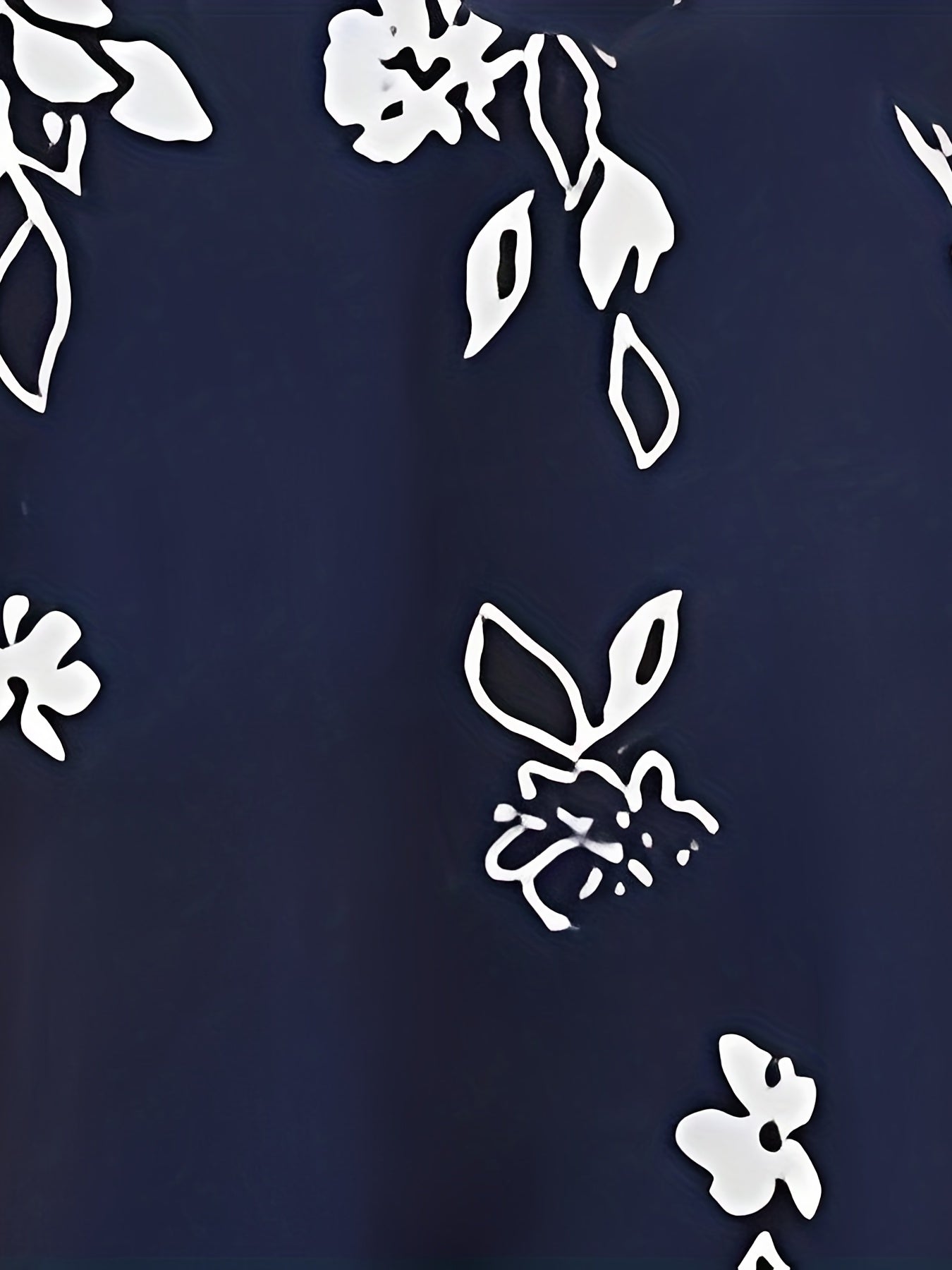 Plus Size Casual Top, Women's Plus Floral Print V Neck Slight Stretch Tank Top
