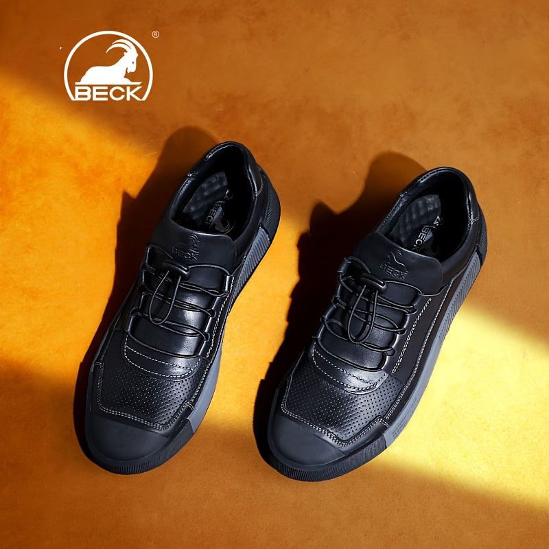 BECK Men's Genuine Leather  Shoes  Office, Streetwear (Comfortable All-Season)