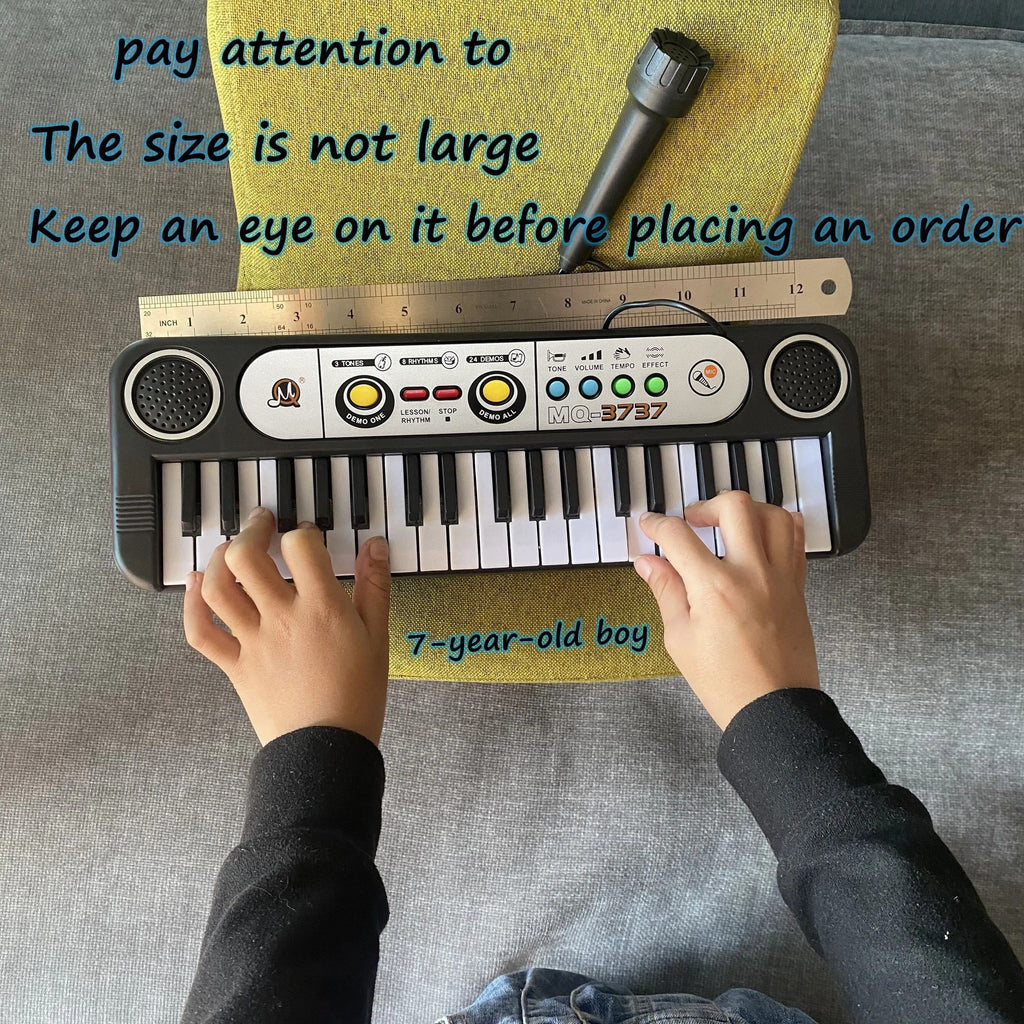 Monophonic 37-Key Electronic Piano for Children -6,