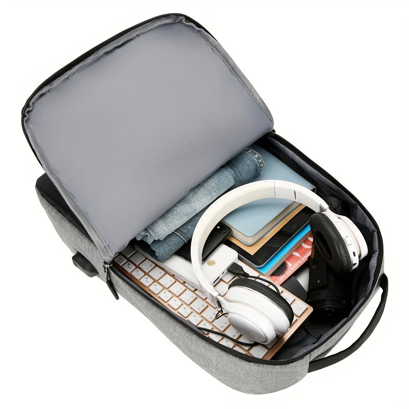 Waterproof Sports Backpack with USB Charging Ports and Reflective Strip - Ideal for Outdoor Travel and Sports - Perfect Gift for Men