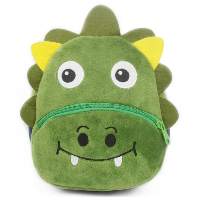 Girls Casual Cute Cartoon Plush Animal Shaped Backpack Shoulder Bag Coin Purse Holiday Gift