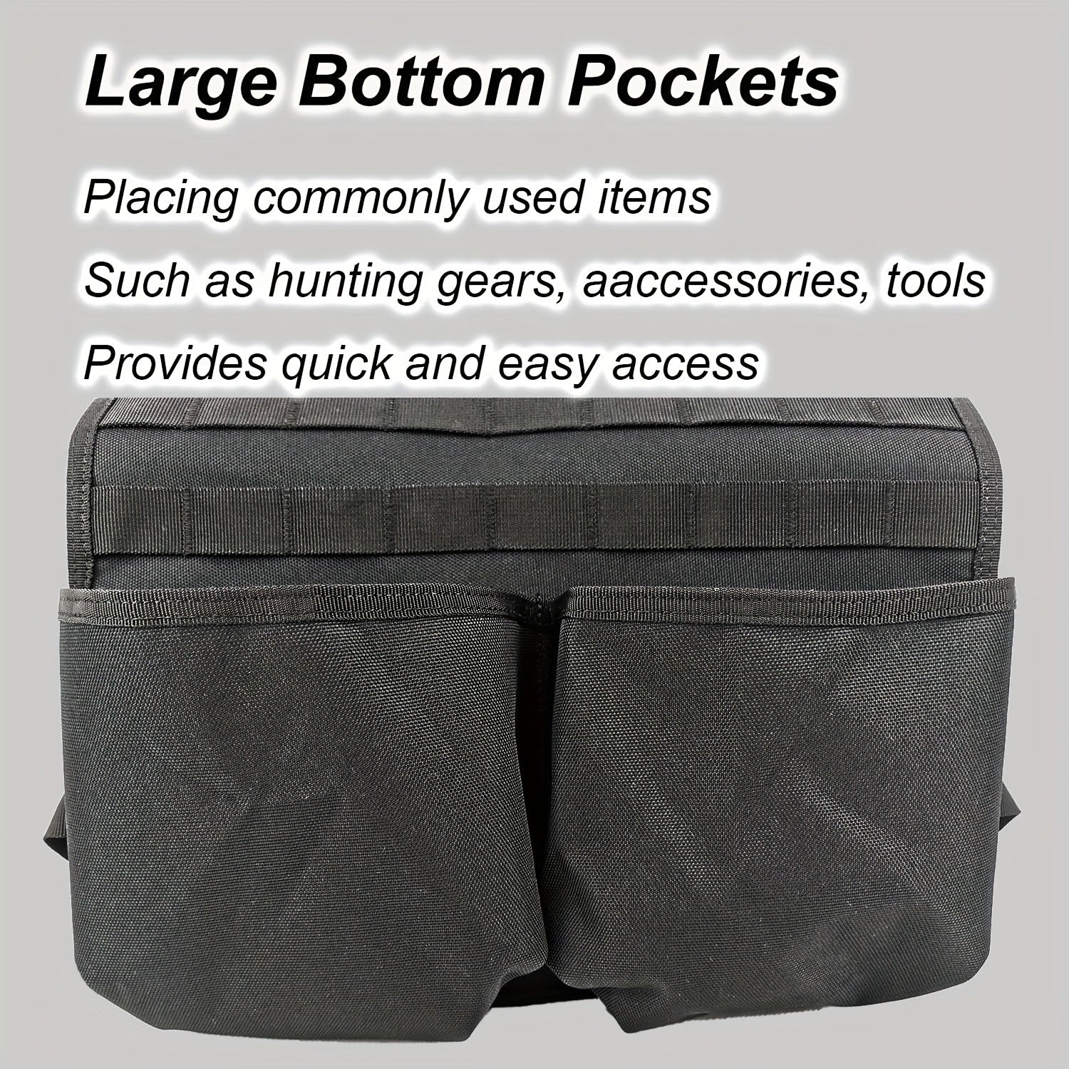 Automotive Gun Racks Vehicle Seat Back Rifle Gun Holder for Hunting Accessories Storage and Organizer, Deer/Duck Hunting Gift for Men