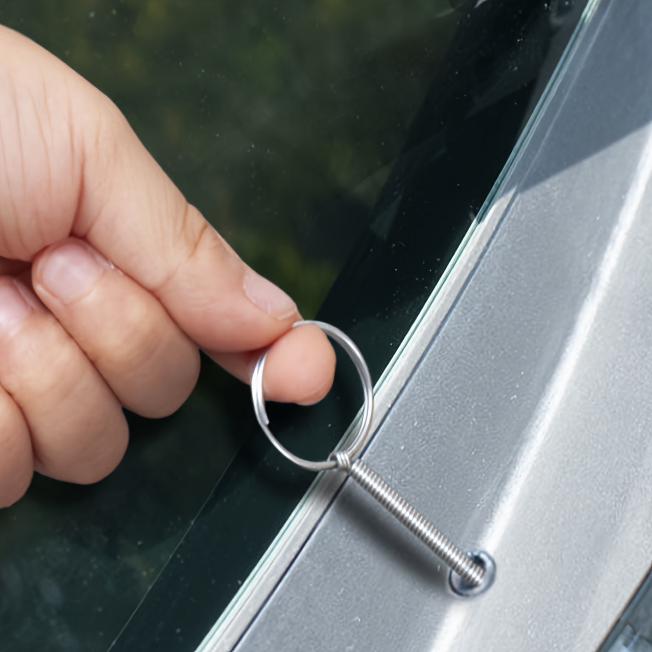 1pc Car Sunroof Drain Hole Dredge Stainless Steel Drain Pipe Clearing And Cleaning Tool Skylight Artifact Air Conditioner Cleaning Tool