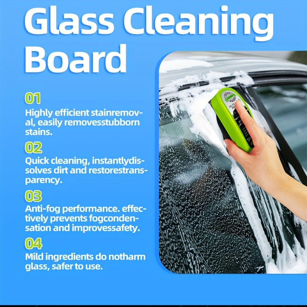 Automotive Oil Film Cleaning Brush, 2025 Upgraded Car Oil Film Cleaning Brush Pro 150ML,