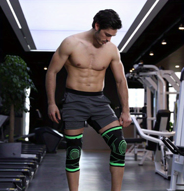1PC High-Performance Knee Pad- Breathable, Adjustable Fit- Ideal for Running, Cycling & Outdoor Sports