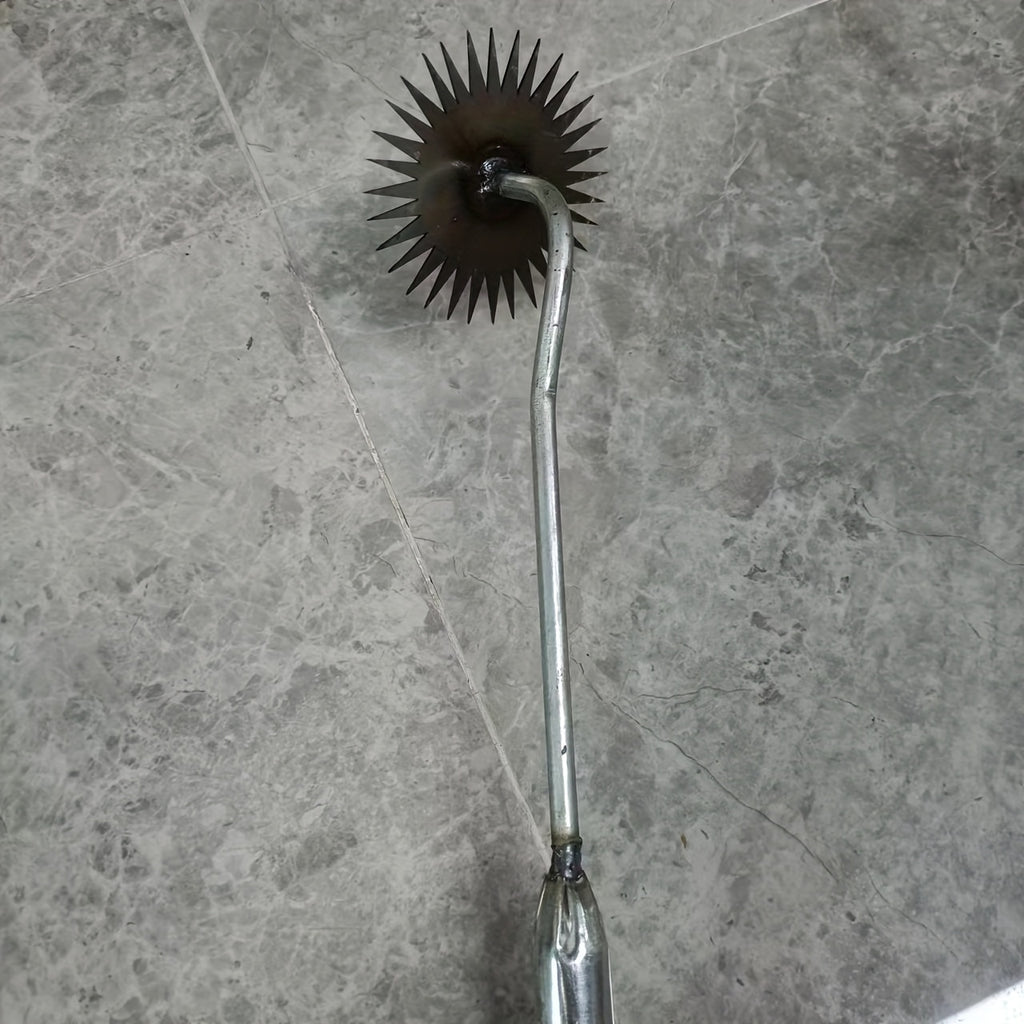 1pc Uprooting Weeding Tool, Forged Weeder Rake, Hand Weeder Tool For Gardening, Patio, Garden Path For Weeding, Soil Loosening, Digging, Hand Tool