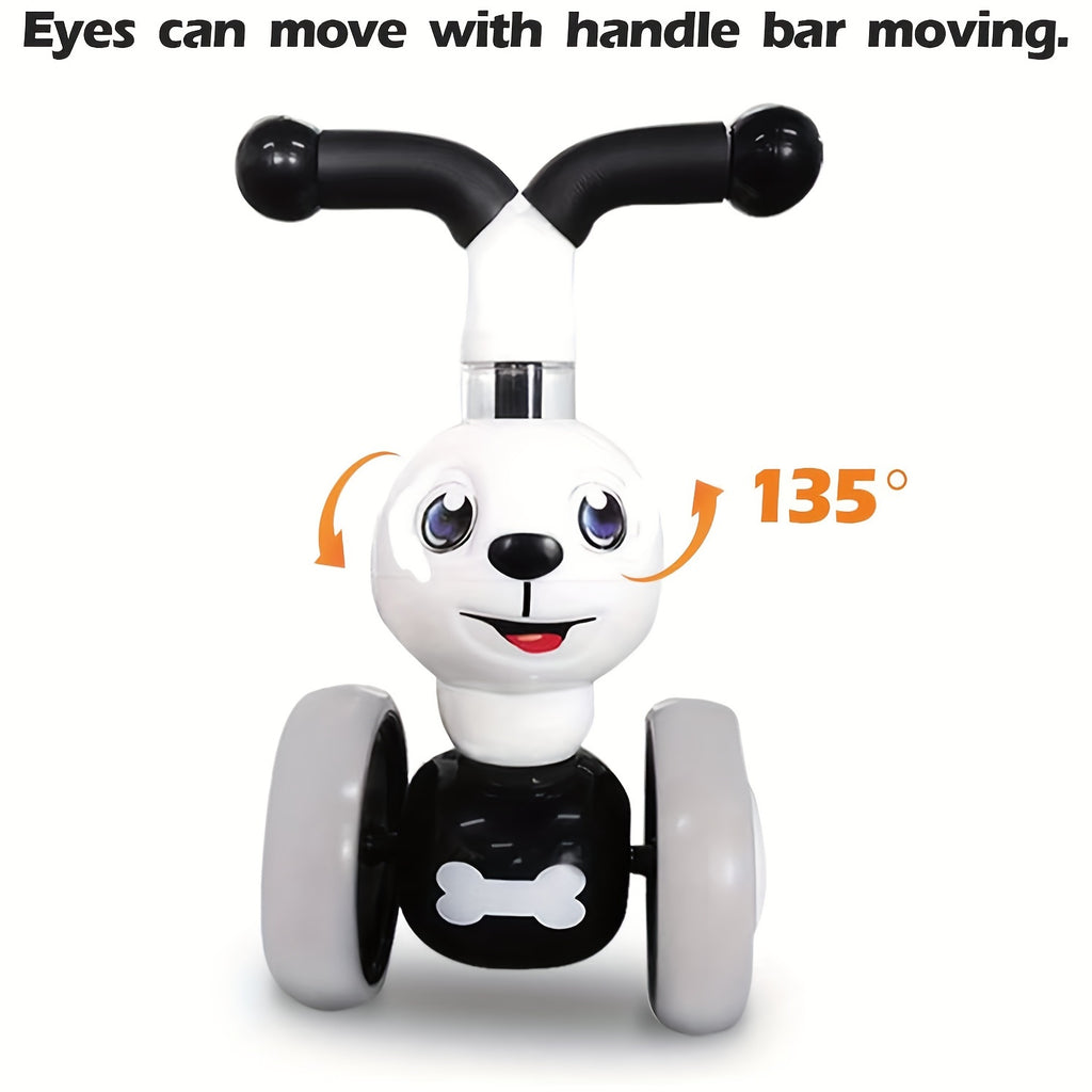 Baby Balance Bike for 1 Year Old Boy Girl First Birthday Gift, 10-36 Months Toddler Balance Bike, No Pedal 4 Wheels Ride-on Toys Indoor Outdoor, 1st Birthday Gifts Halloween Christmas Gift