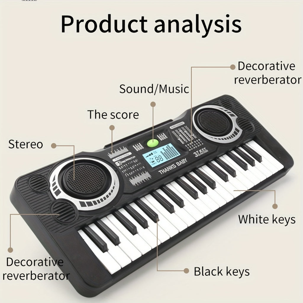 Children's toys 37-key multi-function electronic organ Boys and girls Musical Instruments simulation piano toy gifts