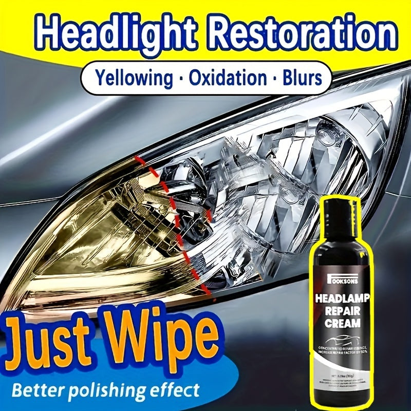 5.29oz Car Headlight Restoration Kit Automotive Headlight Oxidation