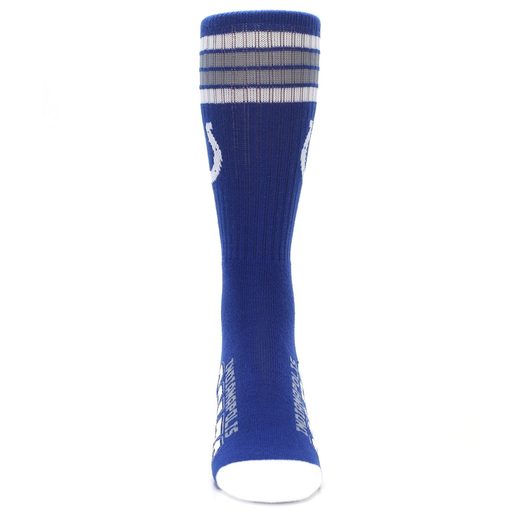 Indianapolis Colts Socks - Men's Athletic Crew Socks