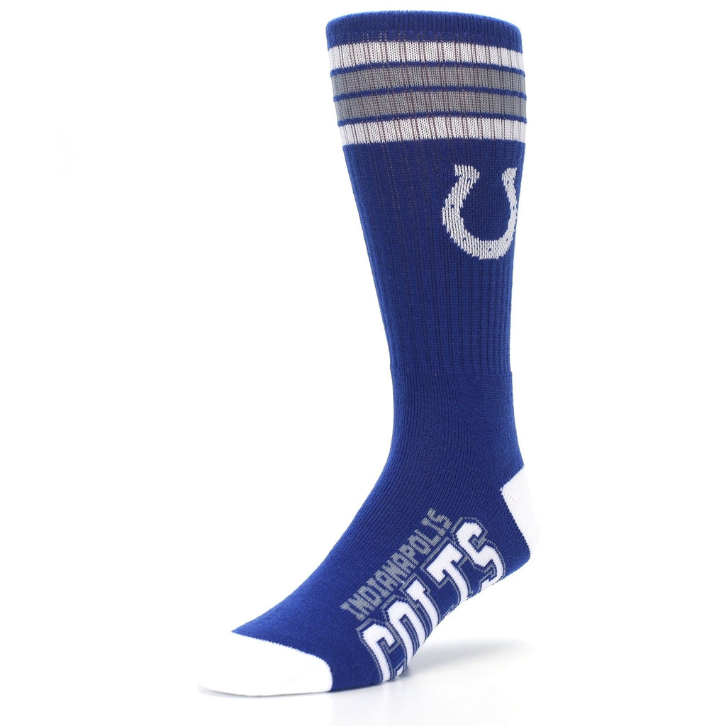 Indianapolis Colts Socks - Men's Athletic Crew Socks