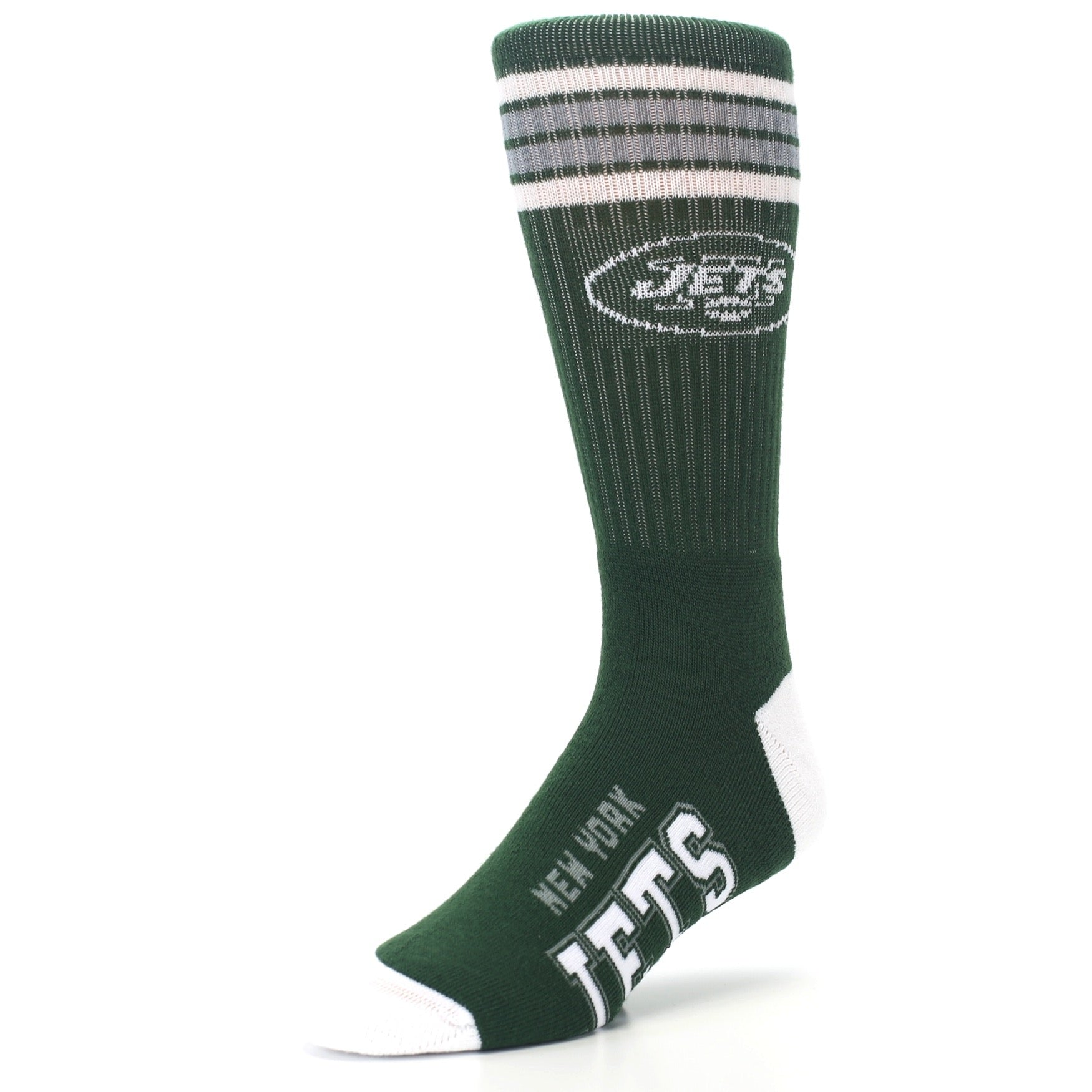 New York Jets Socks - Men's Athletic Crew Socks