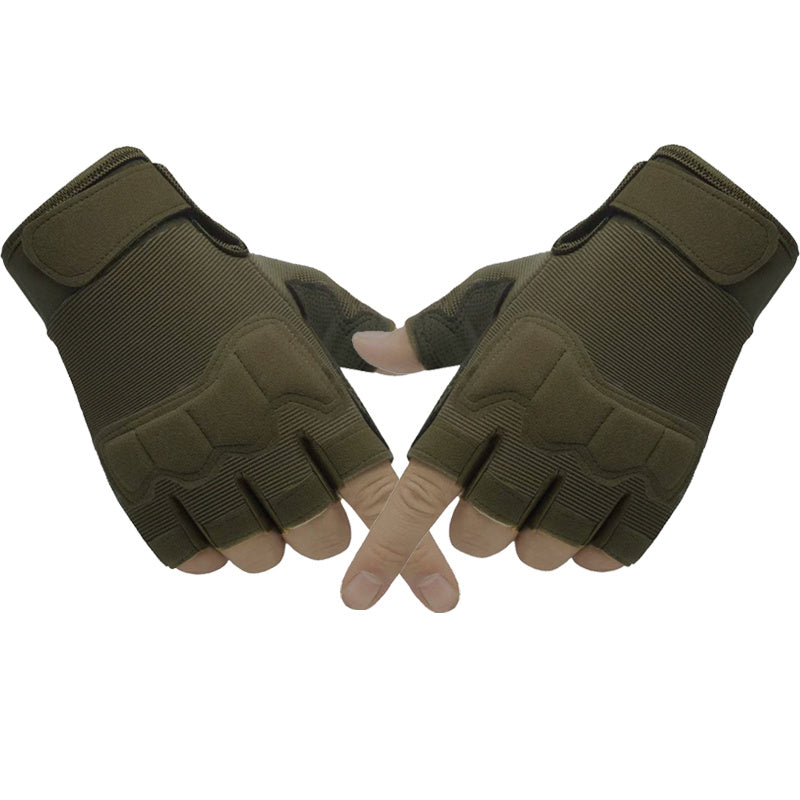 [For Men & Women Half-finger Gloves] Half-finger Gloves For Men And Women For Sports, Cycling, Fitness, Outdoor Activities, Fishing