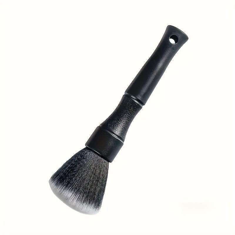 1pc Car Interior Detail Brush, Soft Bristle Cleaning Brush, Dust Removal Tool, Auto Dashboard Cleaner, Automotive Detailing Brush, Car Cleaning Supplies
