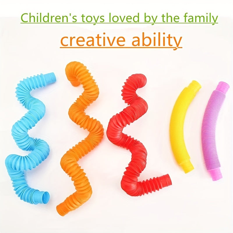 [Sensory Pop Tubes | Educational Toy] 10pcs Sensory Pop Tubes Toy Set