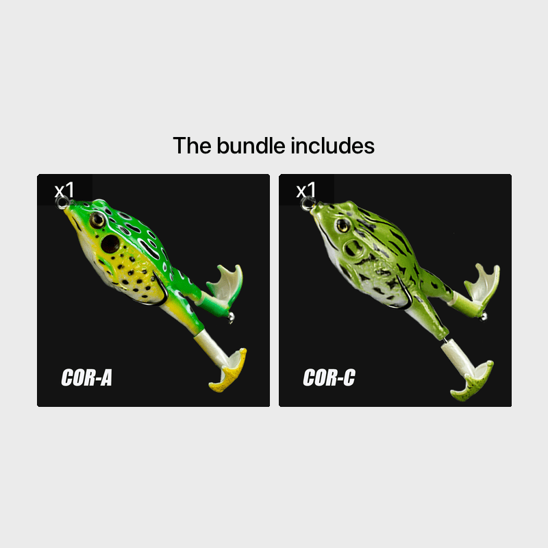 1pc ANFS Frog Leg Lure Fishing Reel - Soft Artificial Fish Bait