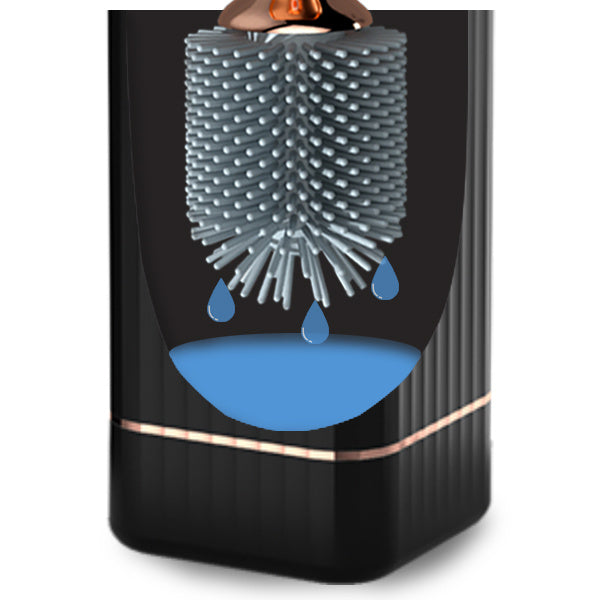 Aokala Toilet Brush And Holder, Elegant Toilet Bowl Brush Set