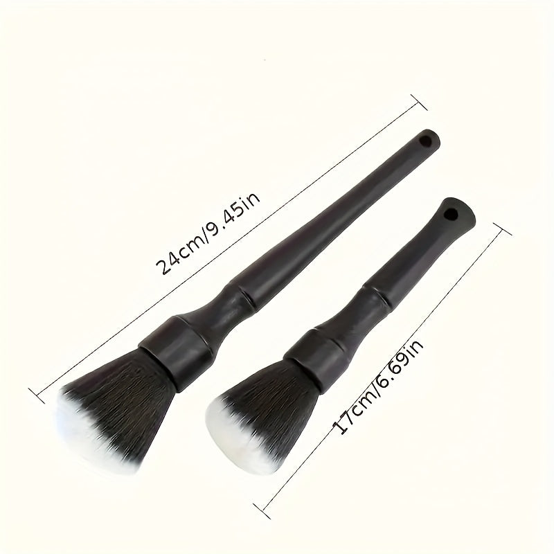 1pc Car Interior Detail Brush, Soft Bristle Cleaning Brush, Dust Removal Tool, Auto Dashboard Cleaner, Automotive Detailing Brush, Car Cleaning Supplies