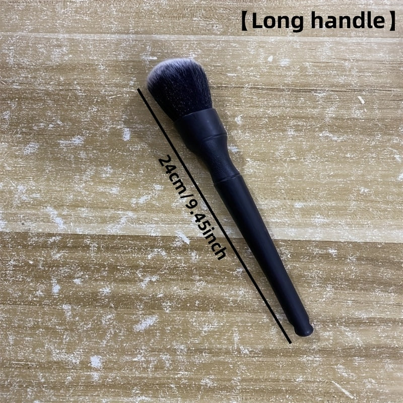 1pc Car Interior Detail Brush, Soft Bristle Cleaning Brush, Dust Removal Tool, Auto Dashboard Cleaner, Automotive Detailing Brush, Car Cleaning Supplies