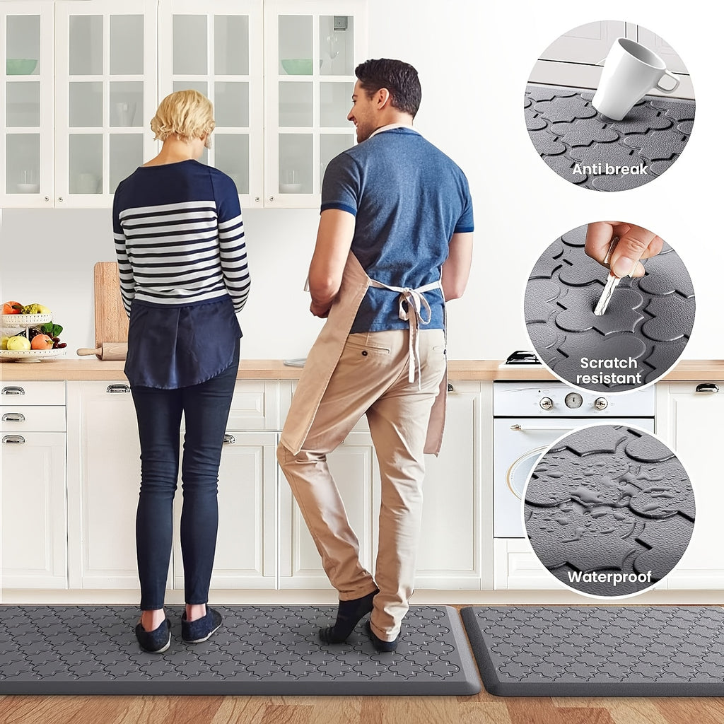 1pc Cushioned Foam Floor Mat, Non-Skid Ergonomic Comfort Foam Rugs, Standing Mat for Kitchen, Floor, Office, Sink, Laundry, Kitchen gifts