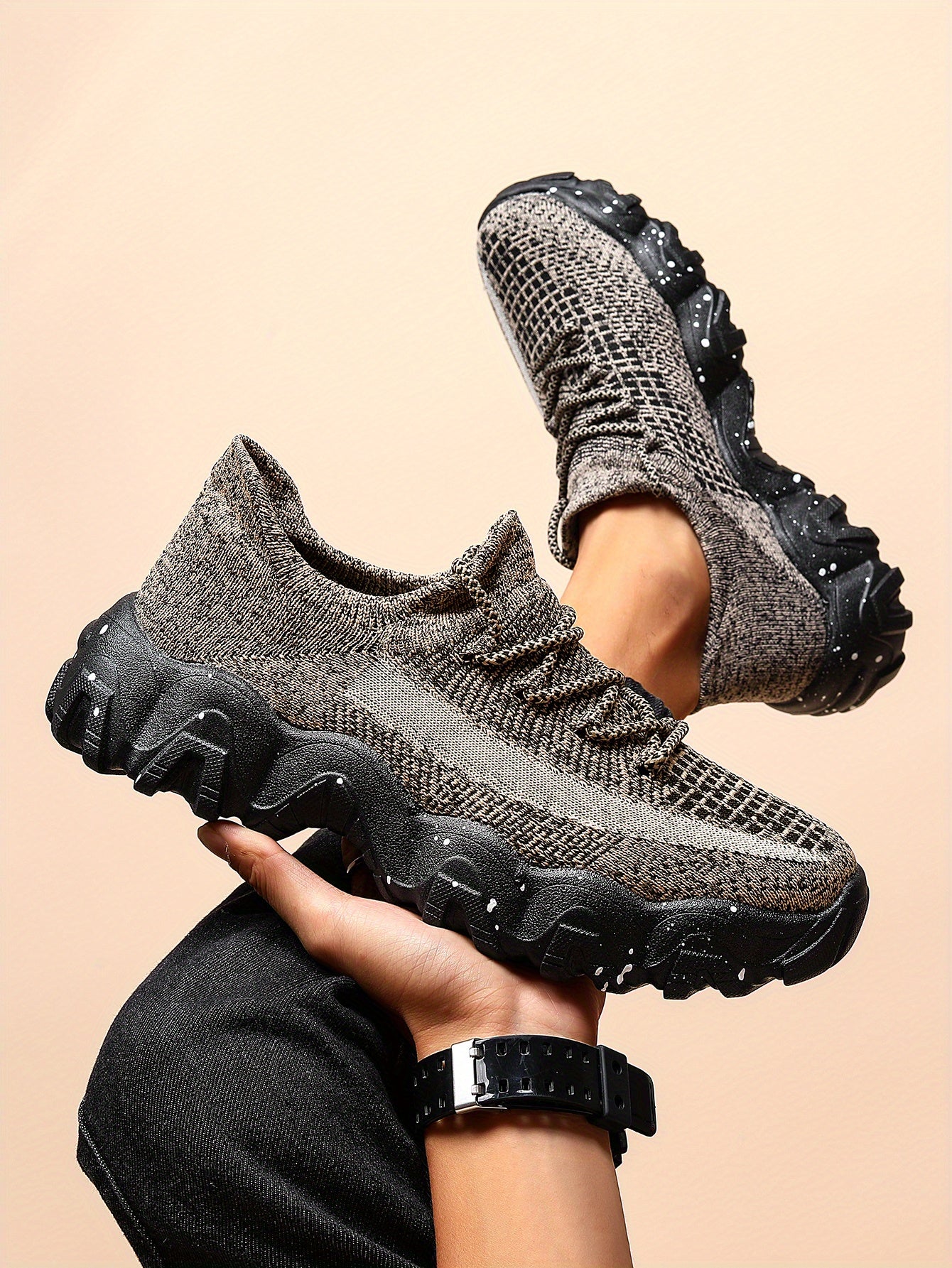 Men'S Casual Sneakers - Breathable Sports & Casual Attire, Athletic Footwear