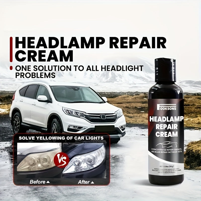5.29oz Car Headlight Restoration Kit Automotive Headlight Oxidation