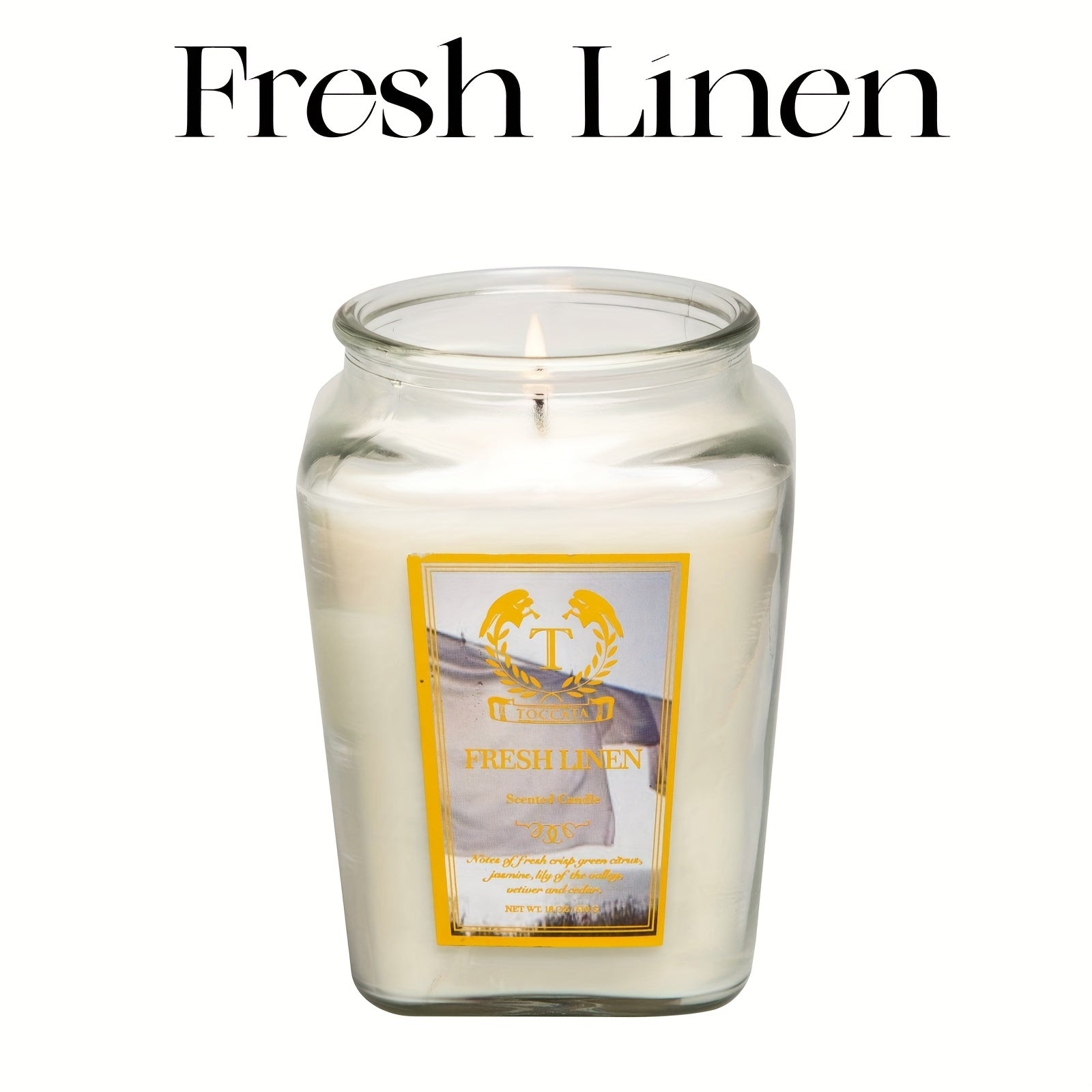 6-Scent Candle - 18oz Lavender & Vanilla Scented Candles in Glass Jars, Home Decor Gifts for Women, Mothers Day, Wedding, Birthday, Relaxing Spa & Special Occasions