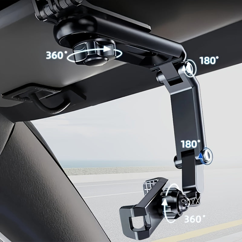 Trendy Car Phone Holder Multifunctional Car Navigation Holder Phone Holder General Automotive Accessories