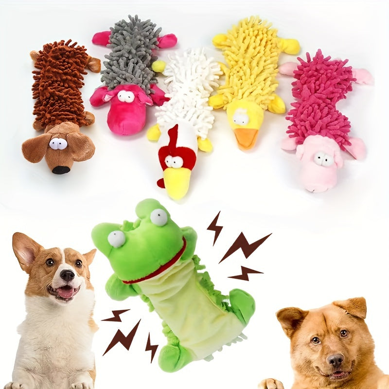 Amazing Pet 6 Pack Dog Squeak Toys,