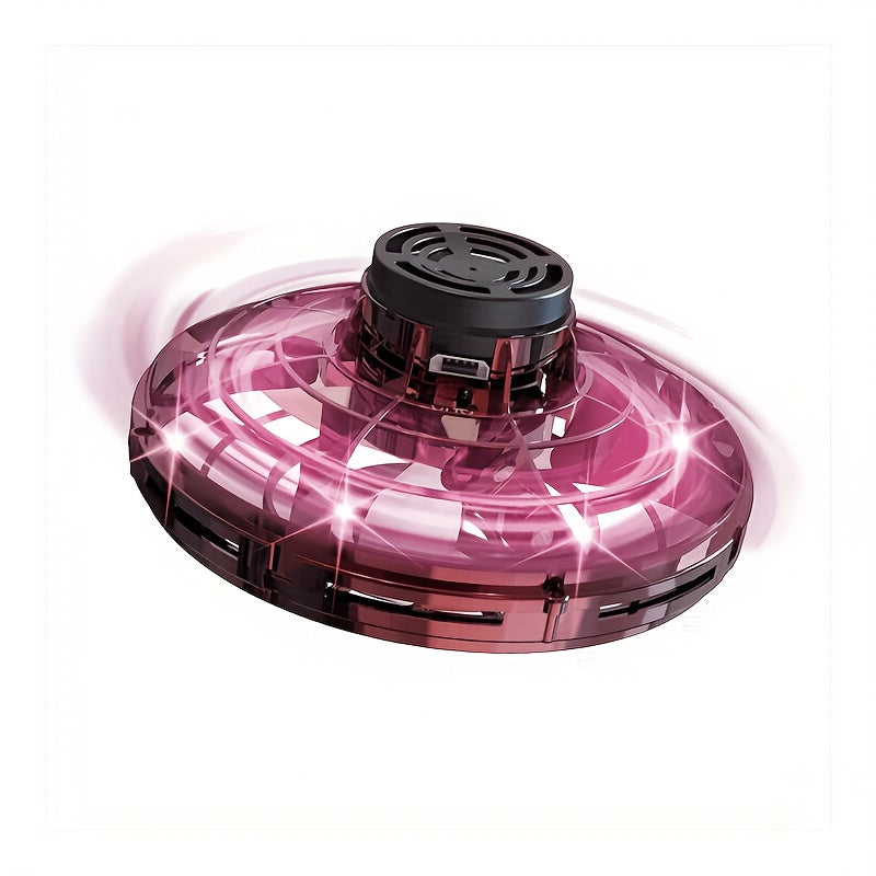 5th Generation Manual Mini Drone, UFO Magic Flying Ball With Lights, Floating Boomerang Fidget Spinner, Toys, Sensing Aircraft, 3-second Start, USB Charging, Gorgeous Lights Halloween Christmas Gifts