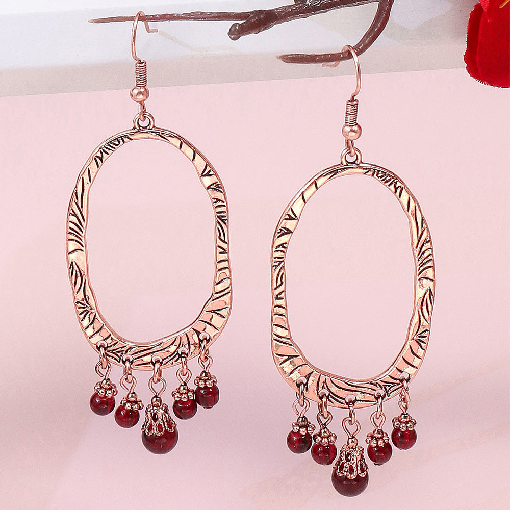 1 Pair/4 Pairs Vintage Style Women's Pendant  Tassel Earrings