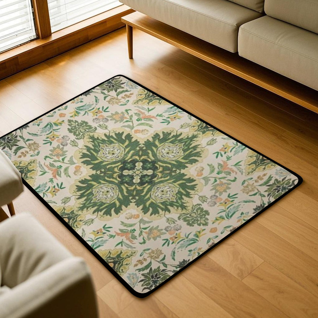 1pc Machine Washable carpet 31*20inch--Carpet, Floor MATS and Protectants, Non-Slip, Fade Resistant, Flannel Area Mat, sqm Polyester, Lightweight Rugs for Entryway, Hallway, Kitchen and Corridor, Bedroom Office, Living Room