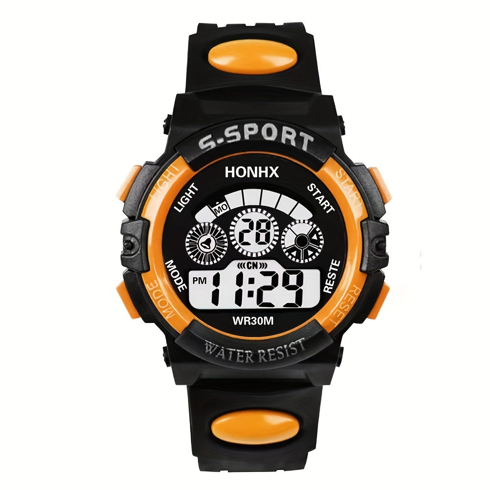 [Hot Electronic Watch] Hot Selling Electronic Multifunctional Watch - Night Light Running Sports for Primary and Secondary School Students