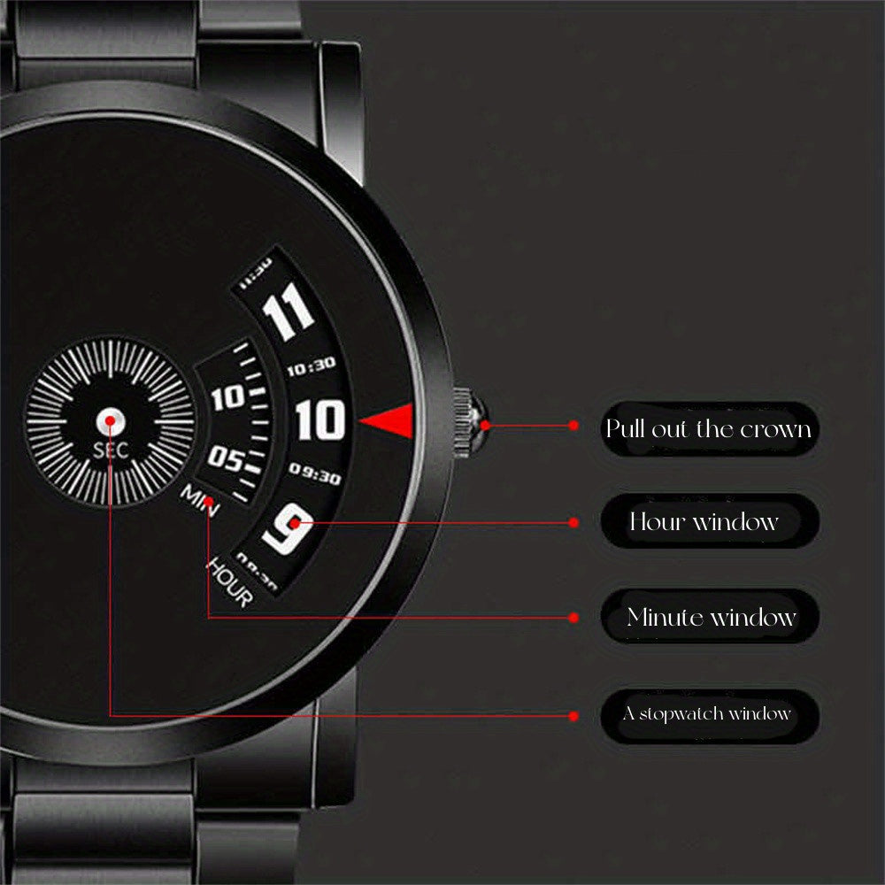 New technology personality trend high-grade men's watch  cool handsome everything durable mesh belt sports youth student men's watch