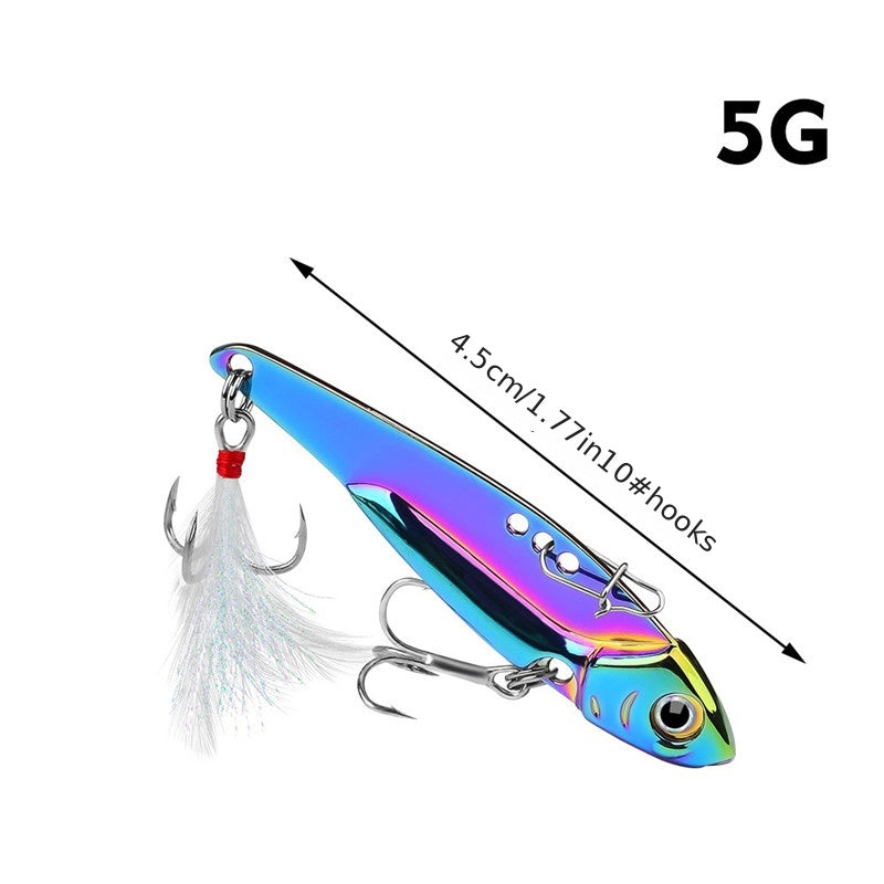 3D Fishing Lures with Reflective Coating - Premium Copper Alloy & Stainless Steel Construction for Successful Catches