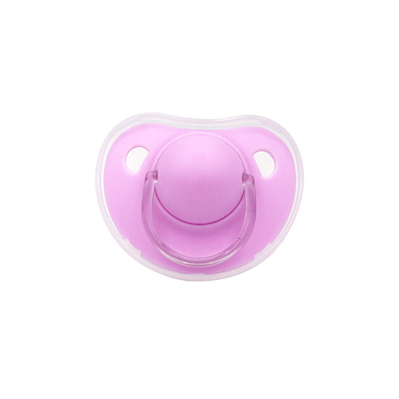 2 Styles Baby Pacifier with Cover - Non-Toxic Soother, Thumb & Cherry Shape with Clip-On Nipple for Teething, & (///) - Sleep Suitable for xxx