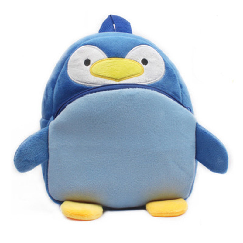 Girls Casual Cute Cartoon Plush Animal Shaped Backpack Shoulder Bag Coin Purse Holiday Gift