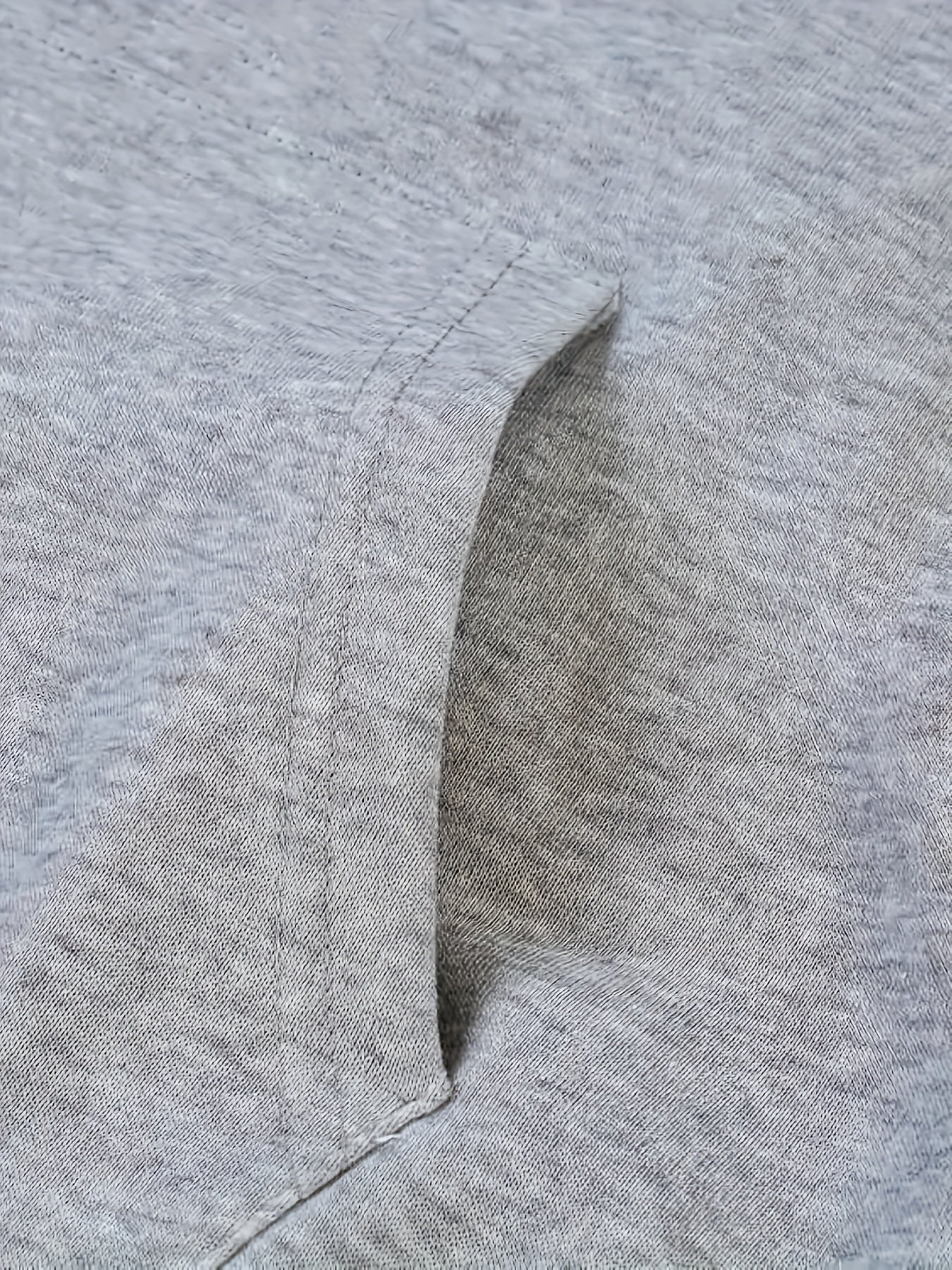 Mens Geometric Pattern Hooded Sweatshirt - Stretchy Pullover with Kangaroo Pocket, Applique Details, and Machine Washable Polyester Fabric - Casual Sports Style for Everyday Wear