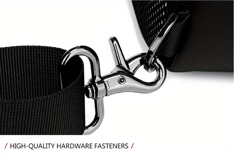 ReSilvery New Men's Chest Bag Business Single Shoulder Bag Large Capacity Crossbody Bag Breathable Casual Sports Bag