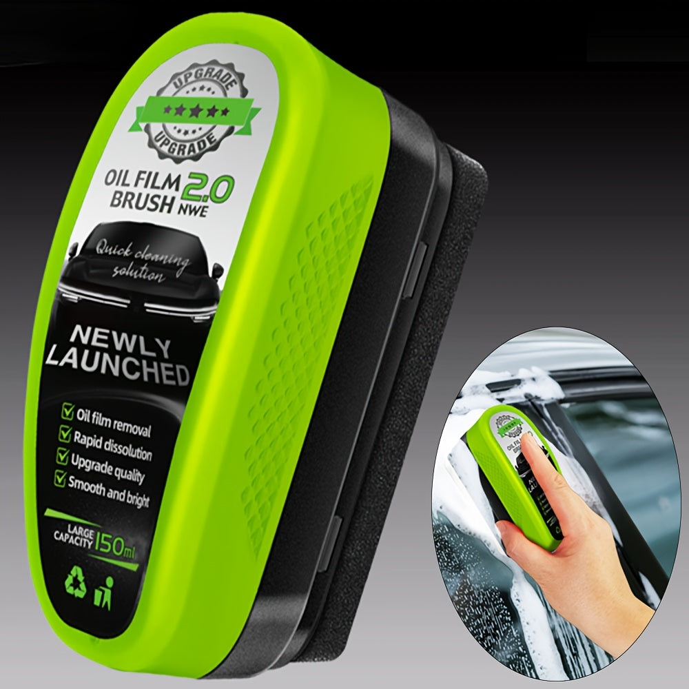 Automotive Oil Film Cleaning Brush, 2025 Upgraded Car Oil Film Cleaning Brush Pro 150ML,