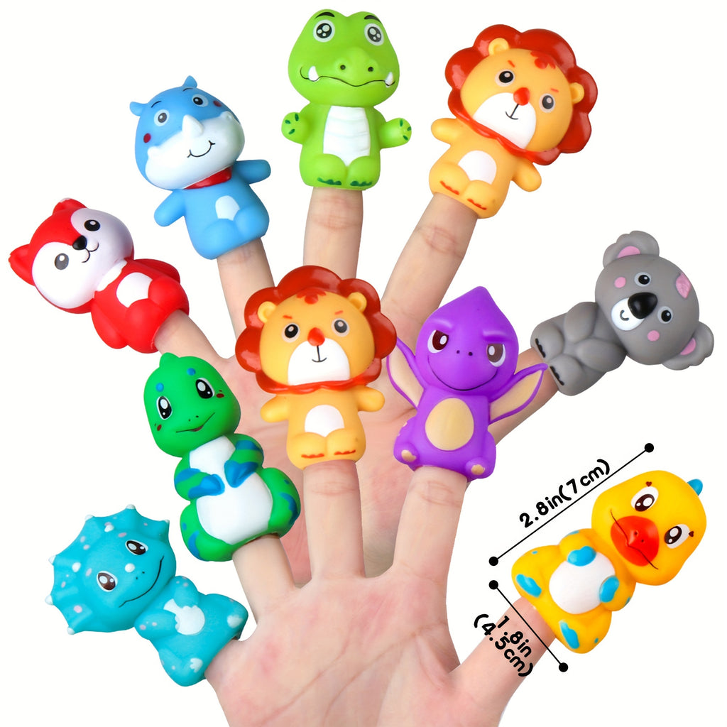 Vanmor 24-Day Christmas Advent Calendar - Finger Puppets, Toys & Fillers For Kids