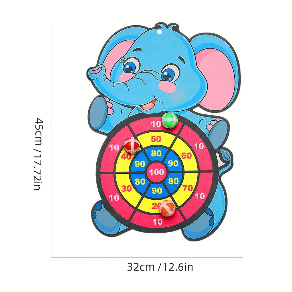 Children's Dart Plate Sticky Ball Target Throwing Sticky Ball Toys Male and Female Parent Child Dart Plate Outdoor Indoor Sports