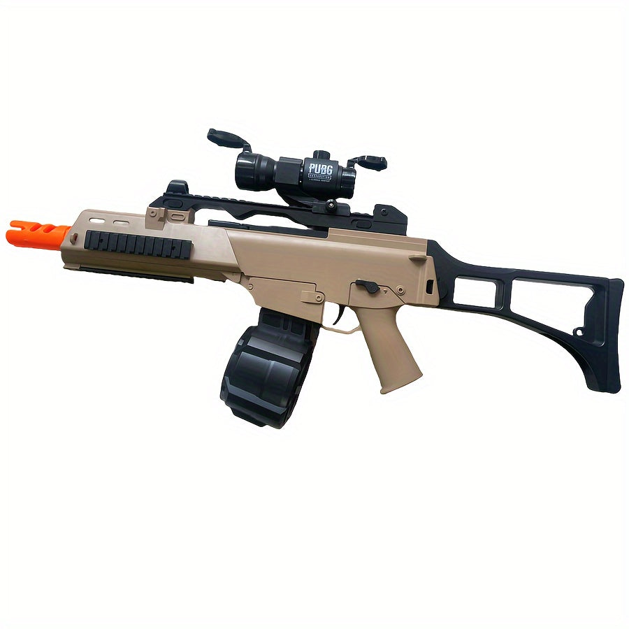 RunRest Blaster Gun, Electric Ball Blaster, With Flash Silencer High Orbeez Gun Performance Cool Toy Gun, Rechargeable Splatter Ball Toys for Outdoor Activities Shooting Game Party Favors.