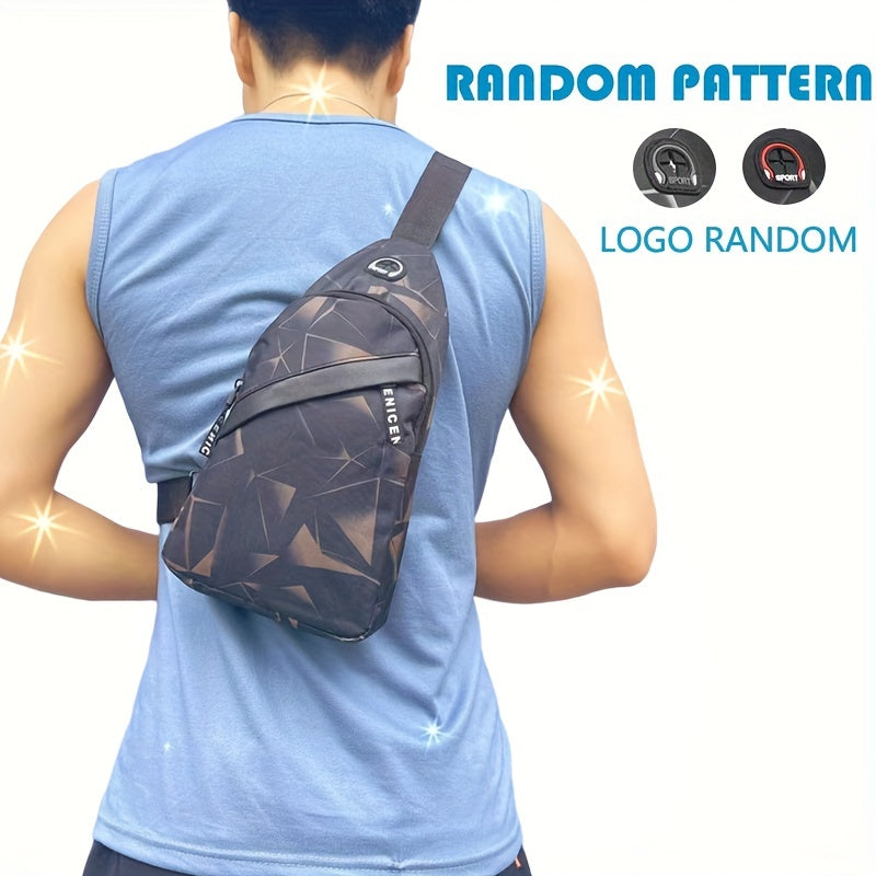 New Design Portable Practical Simple Leisure Men Sports Youth Hip Chest Bag
