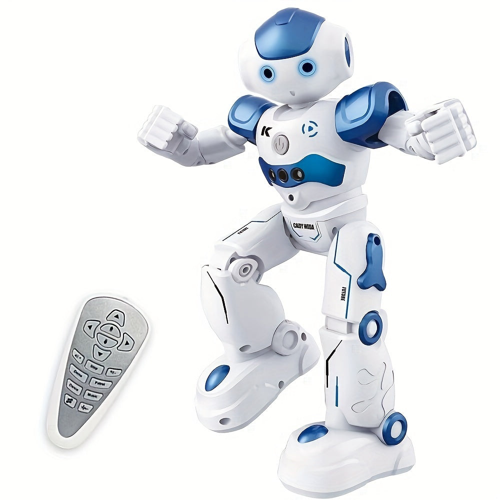 RC Robot Toys for Kids, Remote Control Robot Toys with Gesture & Sensing Programmable Dancing, Walking, Singing, Rechargeable Intelligent Robot, for 8 Age+ Year Old Birthday